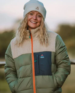 Veste Isolée Recyclée Inspire - Olive Poussiéreux