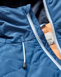 Veste Isolée Recyclée Singletrack Thermore® - Denim Foncé / Abricot