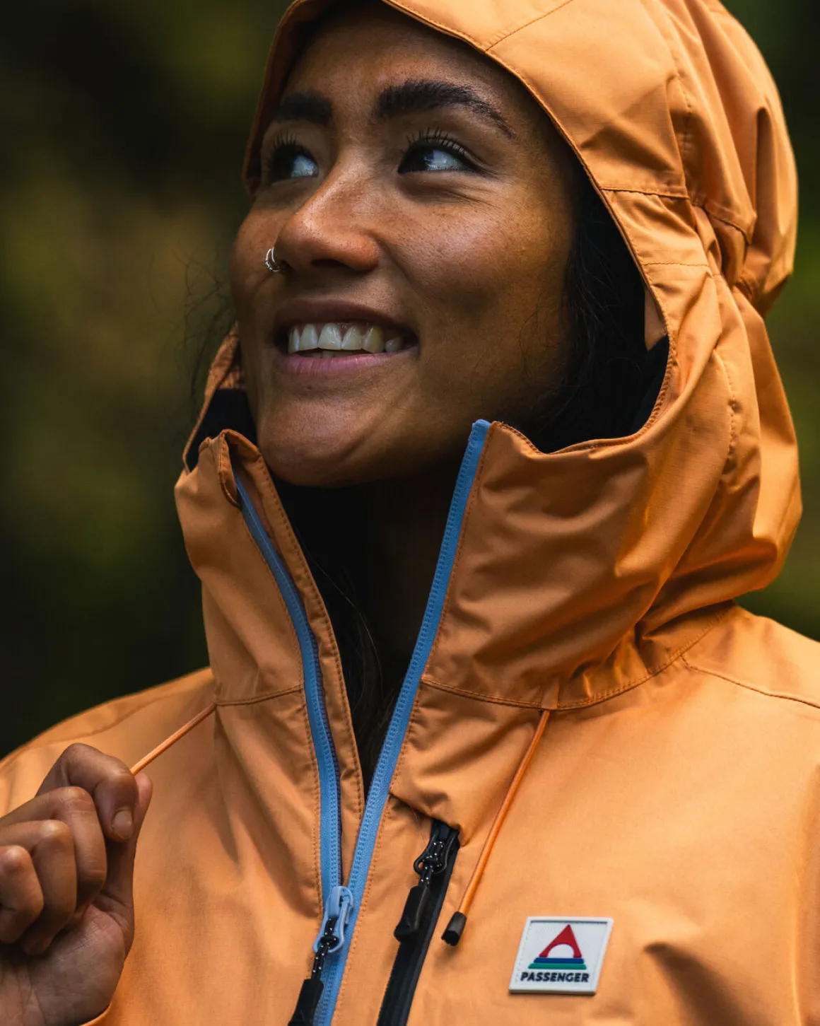 Veste Isolée Résistante à l'Eau Terrain - Corsair Blue/ Apricot