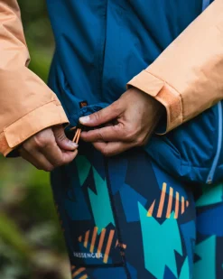 Veste Isolée Résistante à l'Eau Terrain - Corsair Blue/ Apricot