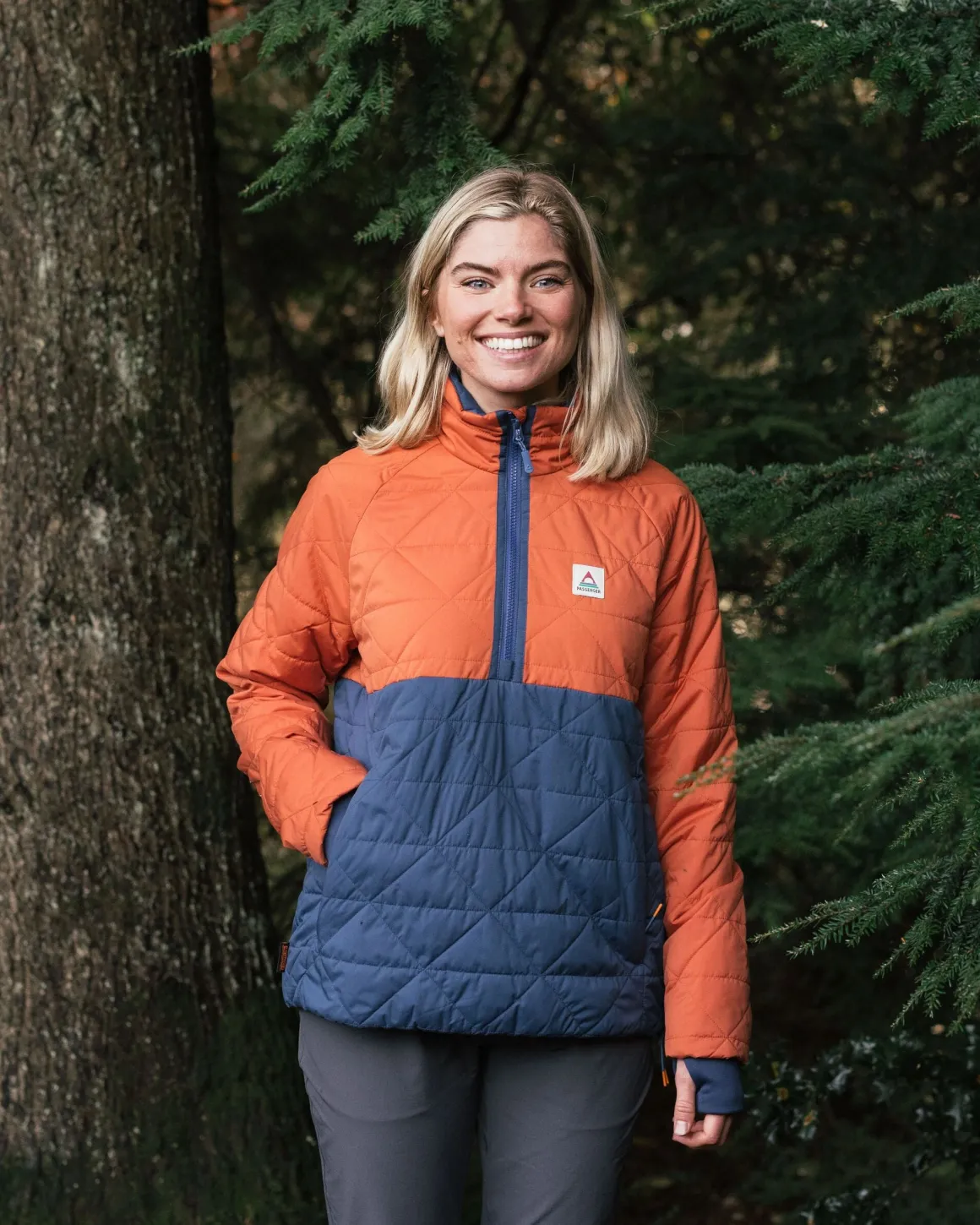 Veste Isolée Trace Recyclée Thermore® - Orange Brûlé