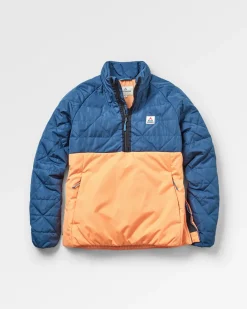 Veste Isolée Trace Recycled Thermore® - Denim Foncé/ Abricot