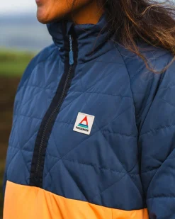 Veste Isolée Trace Recycled Thermore® - Denim Foncé/ Abricot