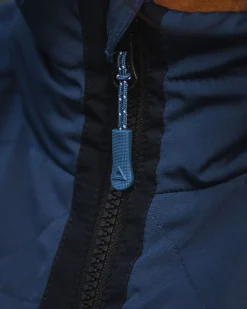 Veste Isolée Trace Recycled Thermore® - Denim Foncé/ Abricot