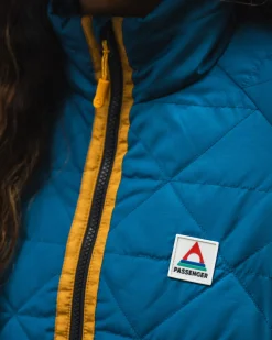 Veste Isolée Trace Recycled Thermore® - Corsair Blue/ Jungle Green
