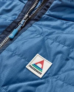 Veste Isolée Trace Recycled Thermore® - Denim Foncé/ Abricot