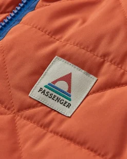 Veste Isolée Trace Recyclée Thermore® - Orange Brûlé