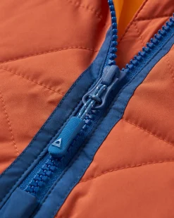 Veste Isolée Trace Recyclée Thermore® - Orange Brûlé