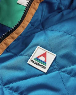 Veste Isolée Trace Recycled Thermore® - Corsair Blue/ Jungle Green