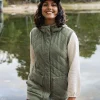 Veste matelassée recyclée Clementine - Kaki