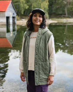 Veste matelassée recyclée Clementine - Kaki