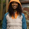Veste Ocean Recyclée Isolée avec Demi-Zip - Plume