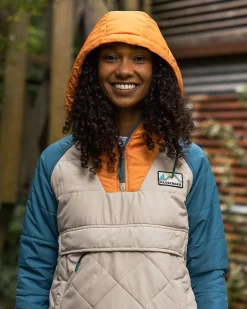 Veste Ocean Recyclée Isolée avec Demi-Zip - Plume