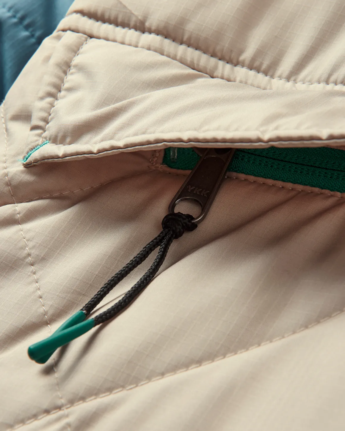 Veste Ocean Recyclée Isolée avec Demi-Zip - Plume