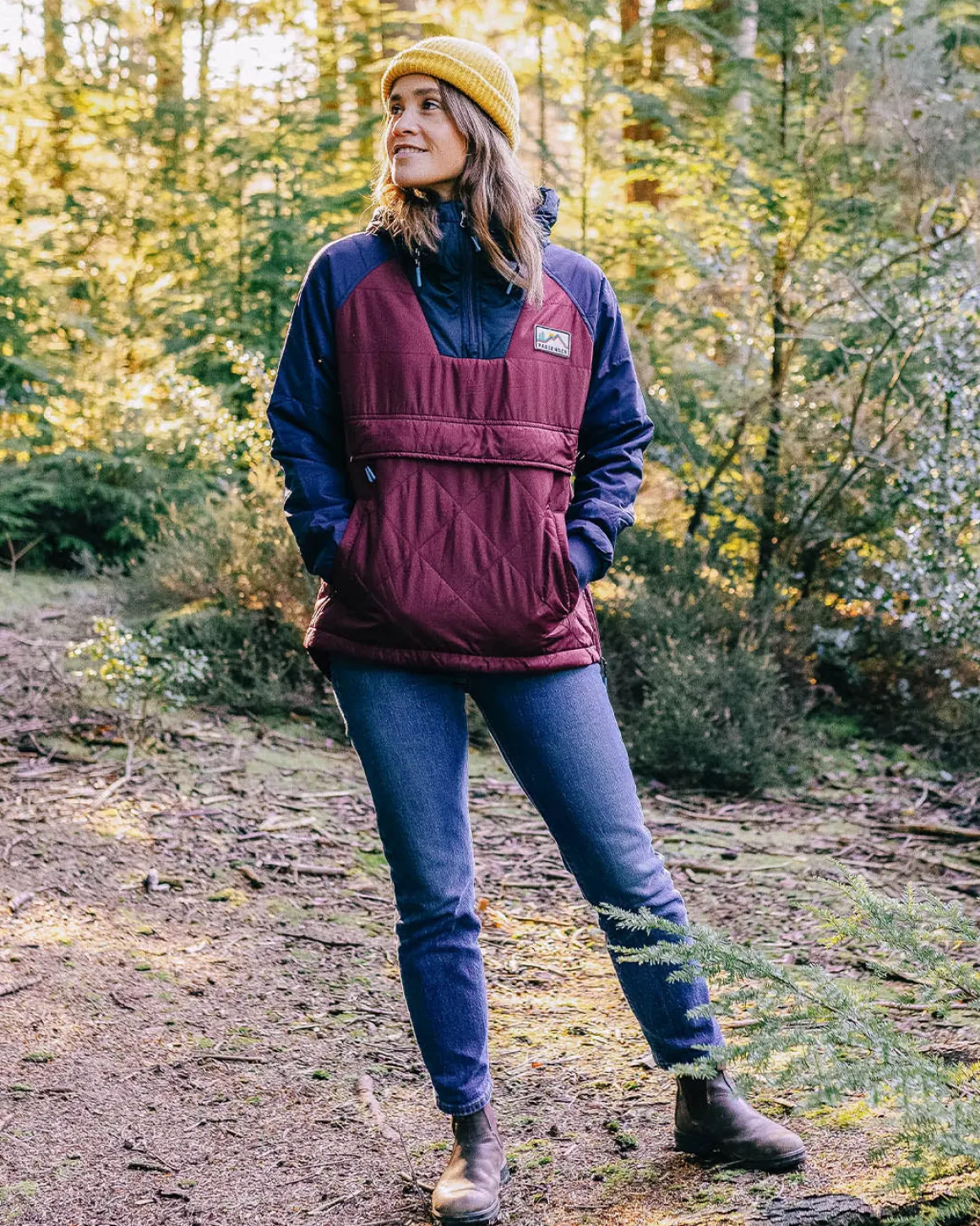 Veste Ocean Recyclée Isolée 1/2 Zip - Windsor Wine