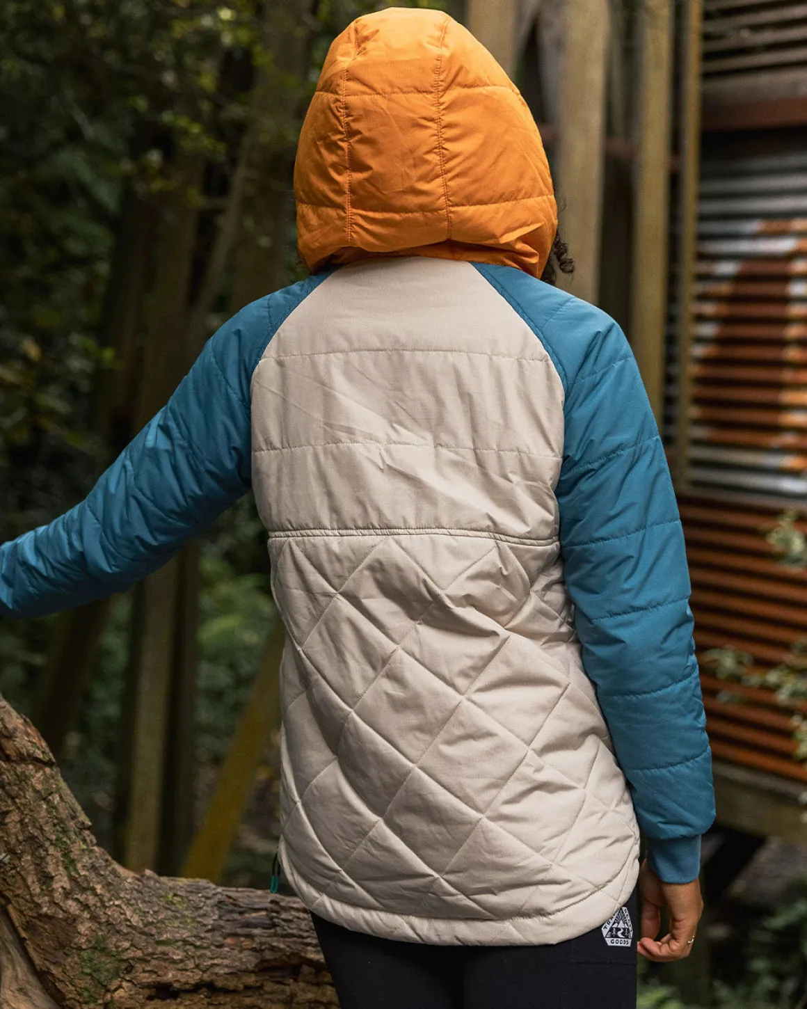 Veste Ocean Recyclée Isolée avec Demi-Zip - Plume