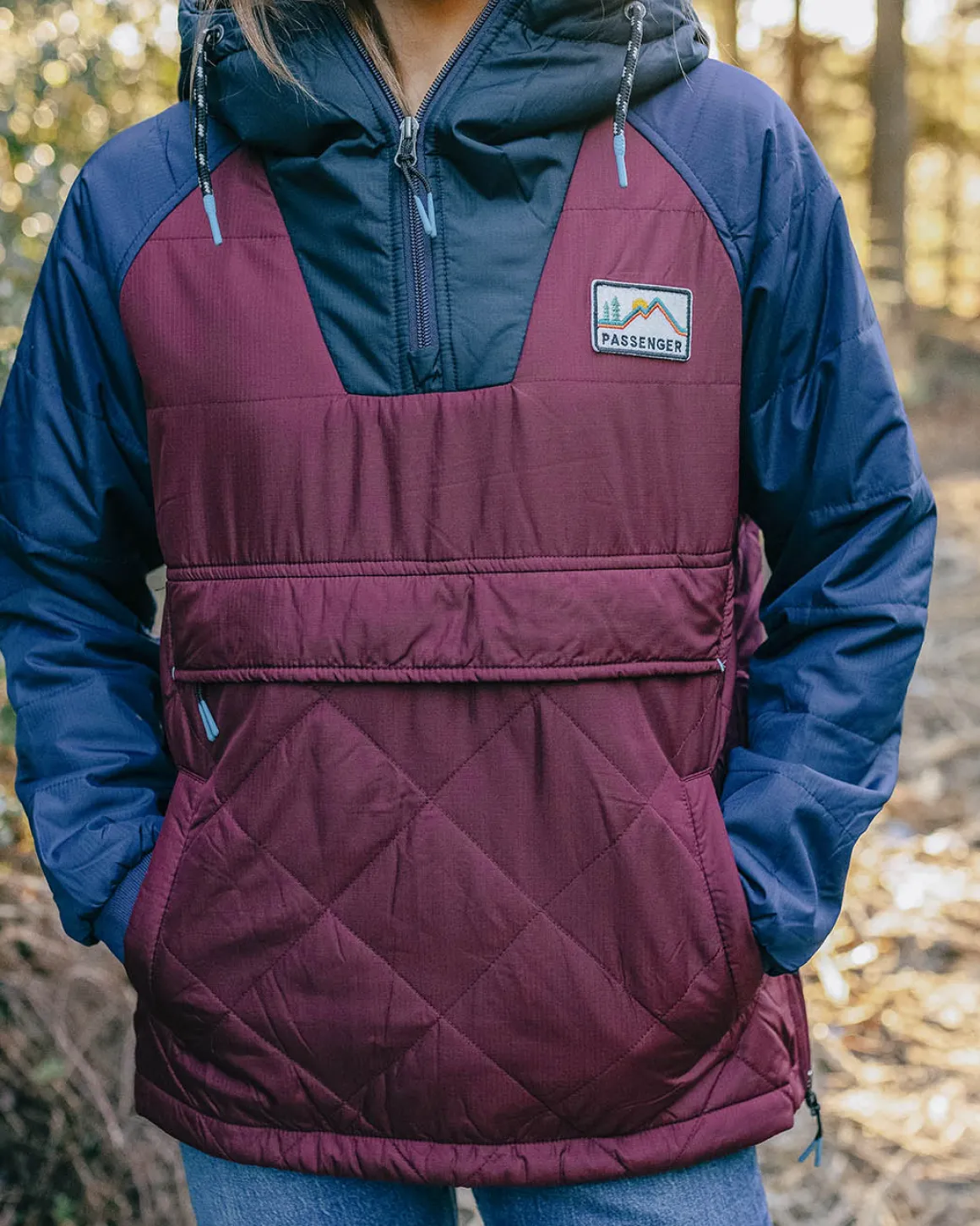 Veste Ocean Recyclée Isolée 1/2 Zip - Windsor Wine