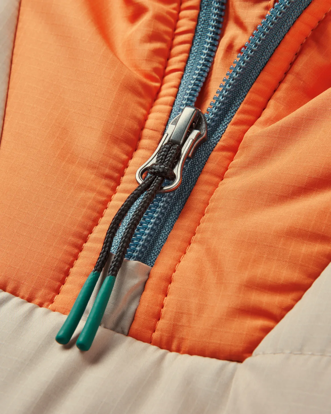 Veste Ocean Recyclée Isolée avec Demi-Zip - Plume