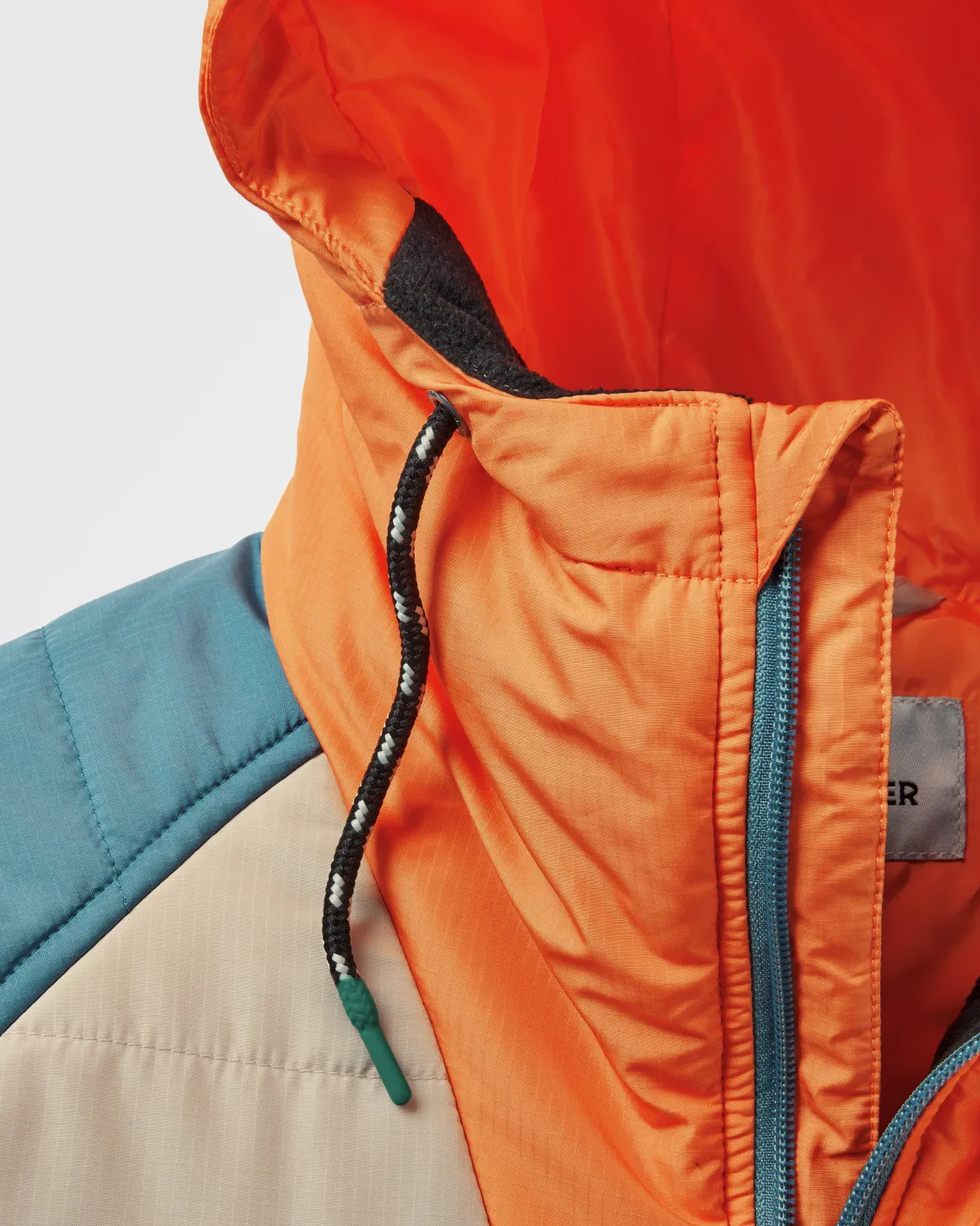 Veste Ocean Recyclée Isolée avec Demi-Zip - Plume