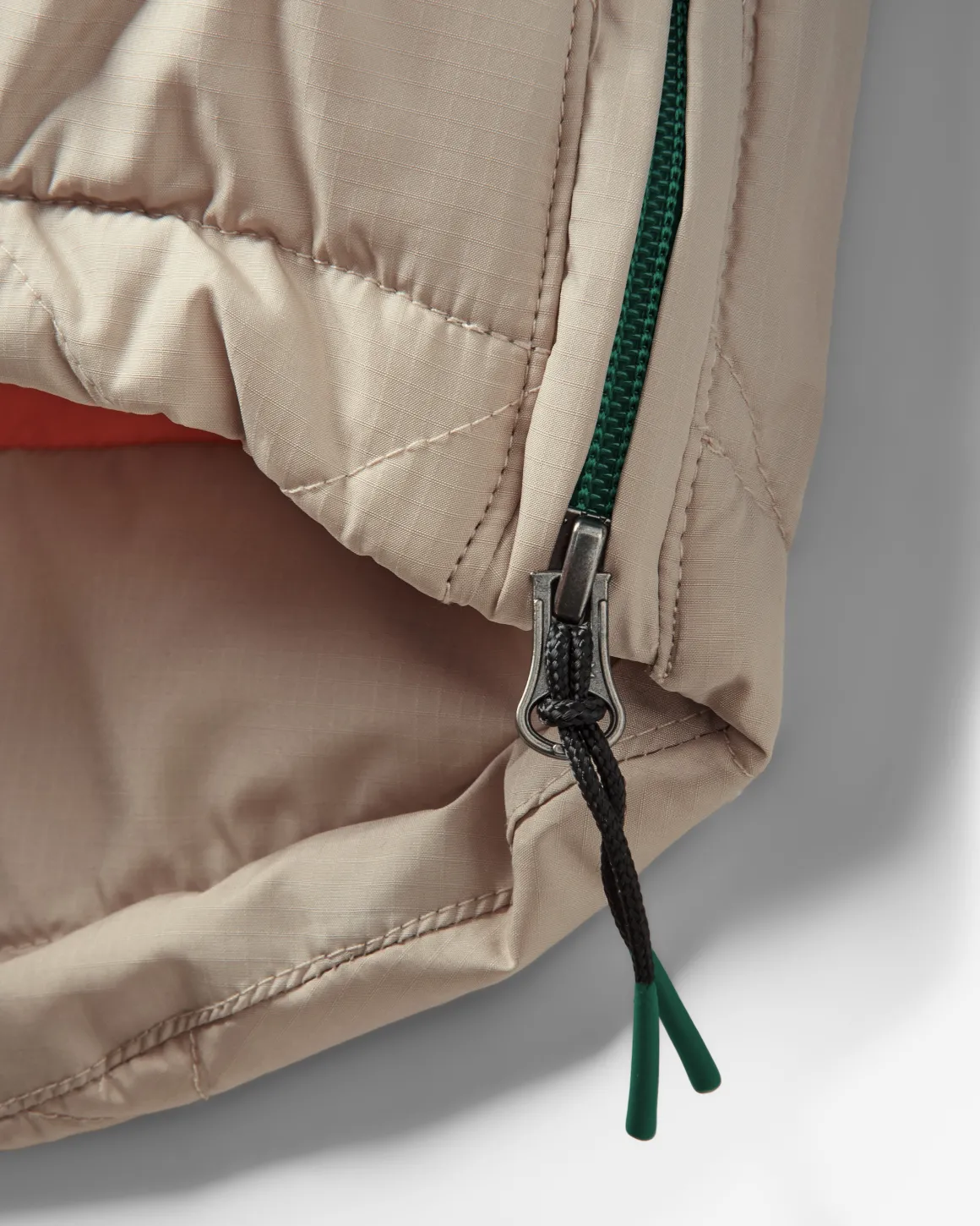 Veste Ocean Recyclée Isolée avec Demi-Zip - Plume