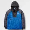 Veste Oceanic Recyclée Isolée 1/2 Zip - Bleu Azure/Charbon