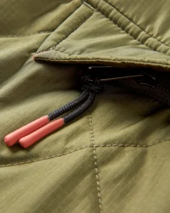 Veste Oceanic Recyclée Isolée 1/2 Zip - Noir/Khaki