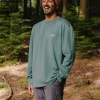 Vita T-Shirt Bio à Manches Longues Relaxed Fit - Deep Ocean