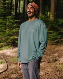 Vita T-Shirt Bio à Manches Longues Relaxed Fit - Deep Ocean
